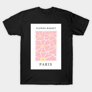 Paris Flower Market Botanical T-Shirt